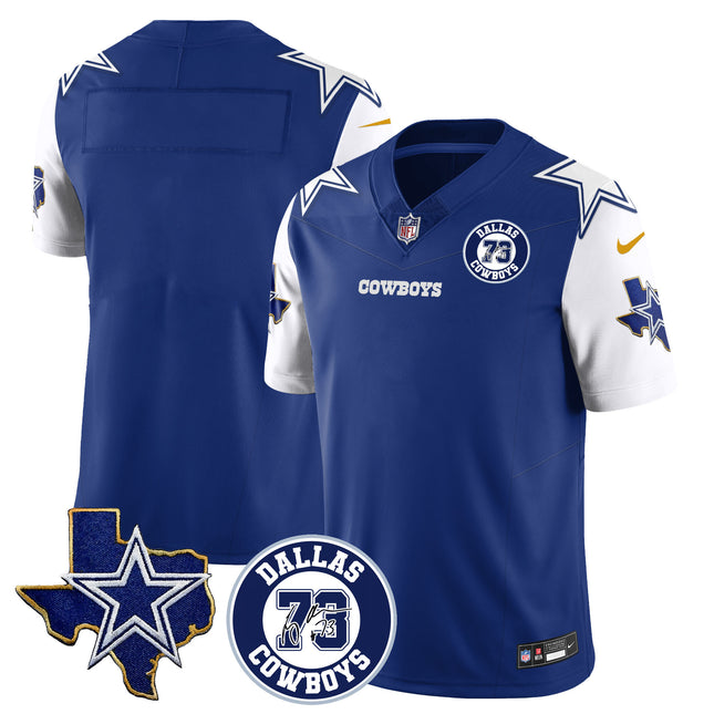 Dallas Cowboys Larry Allen Memorial Jersey All-Stitched