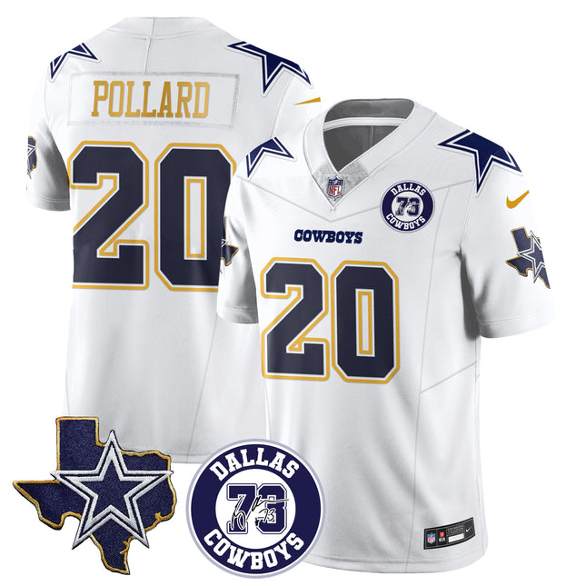 Dallas Cowboys Larry Allen Memorial Jersey All-Stitched