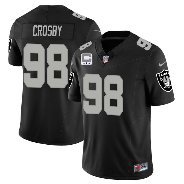 Men's Las Vegas Raiders 2023 Vapor Limited Jersey - All Stitched