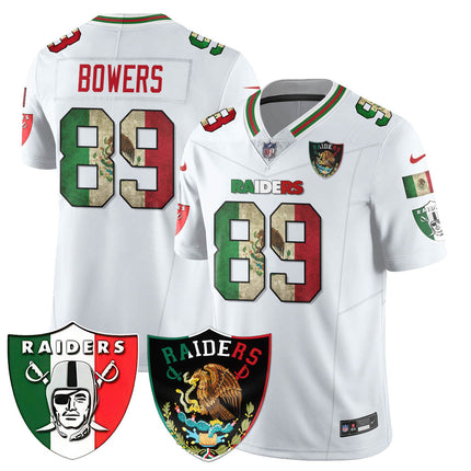 Las Vegas Raiders Mexico Vapor Limited Jersey - All Stitched