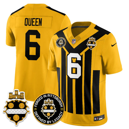 Men's Pittsburgh Steelers Alternate 1933 Throwback Limited Jersey - All Stitched