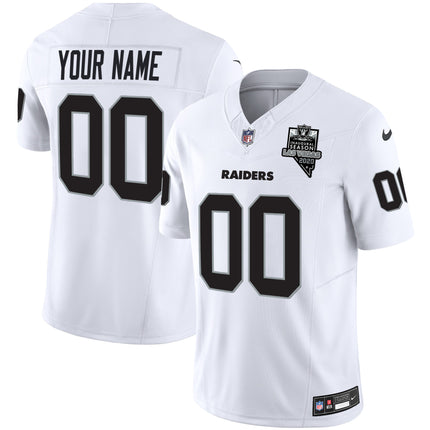 Raiders Vapor Limited Custom Jersey - All Stitched