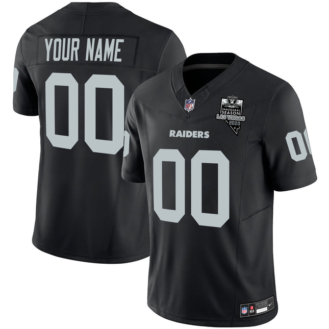 Raiders Vapor Limited Custom Jersey - All Stitched