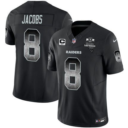 Men's Raiders Arch Smoke Vapor Jersey - All Stitched
