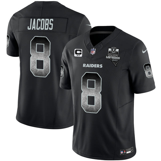 Men's Raiders Arch Smoke Vapor Jersey - All Stitched