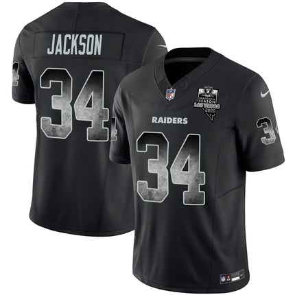 Men's Raiders Arch Smoke Vapor Jersey - All Stitched