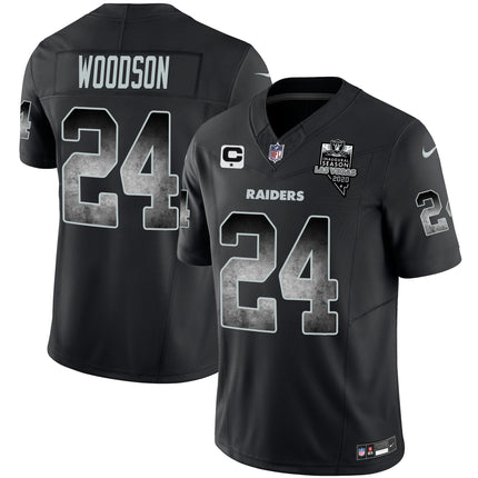 Men's Raiders Arch Smoke Vapor Jersey - All Stitched