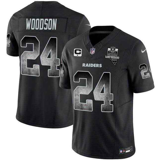 Men's Raiders Arch Smoke Vapor Jersey - All Stitched