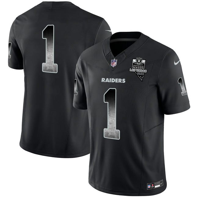 Men's Raiders Arch Smoke Vapor Jersey - All Stitched