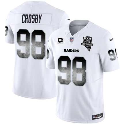 Men's Raiders Arch Smoke Vapor Jersey - All Stitched