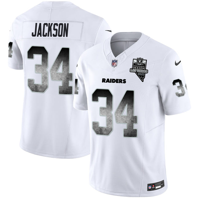 Men's Raiders Arch Smoke Vapor Jersey - All Stitched