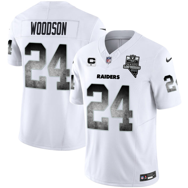 Men's Raiders Arch Smoke Vapor Jersey - All Stitched