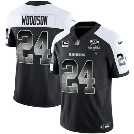 Men's Raiders Arch Smoke Vapor Jersey - All Stitched