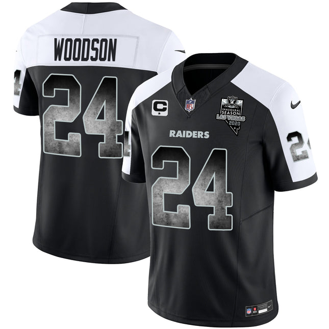 Men's Raiders Arch Smoke Vapor Jersey - All Stitched