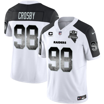 Men's Raiders Arch Smoke Vapor Jersey - All Stitched