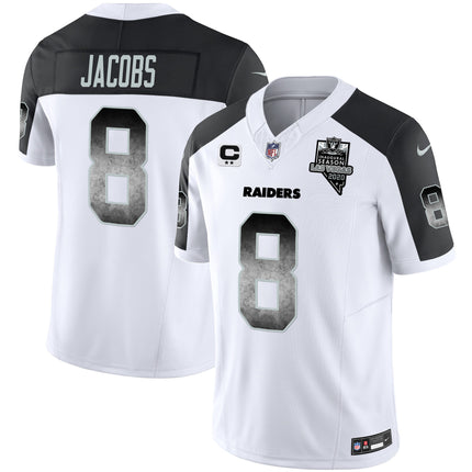 Men's Raiders Arch Smoke Vapor Jersey - All Stitched