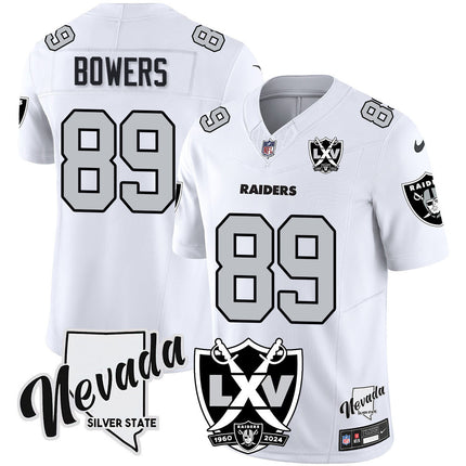 Men's Raiders 2025 Vapor Limited Jersey - 65th Anniversary - All Stitched