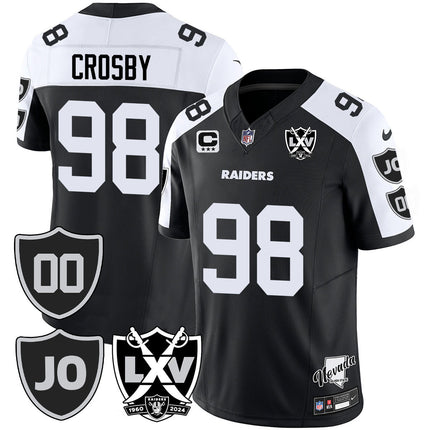 Men's Raiders Vapor Limited Jersey - All Stitched - Honor Jim Otto
