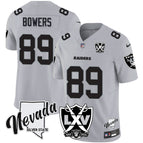 Brock Bowers - 89 / Silver / S