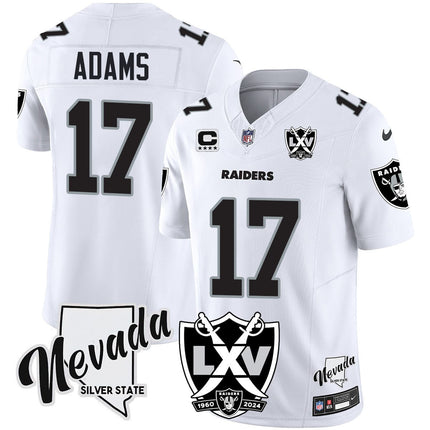 Men's Raiders 2024 Vapor Limited Jersey - 65th Anniversary - All Stitched