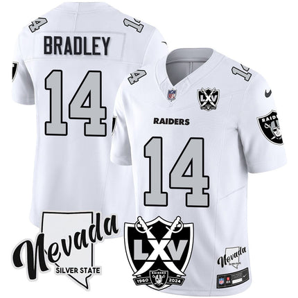 Men's Raiders 2024 Vapor Limited Jersey - 65th Anniversary - All Stitched
