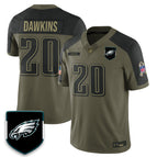 Olive Alternate / Brian Dawkins - 20 / S