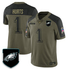 Olive Alternate / Jalen Hurts - 1 / S