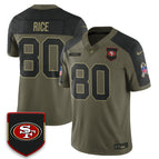 Olive Alternate / Jerry Rice - 80 / S