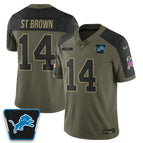 Olive Alternate / Amon-Ra St. Brown - 14 / S