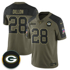 Olive Alternate / AJ Dillon - 28 / S
