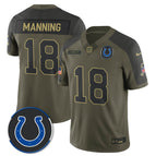 Olive Alternate / Peyton Manning - 18 / S