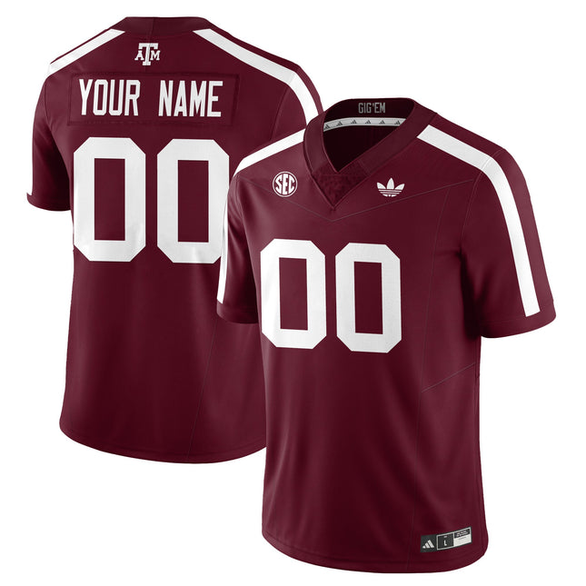 Texas A&M Aggies Football 1975 Throwback Jersey - All Stitched