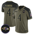 Olive Alternate / Zay Flowers - 4 / S