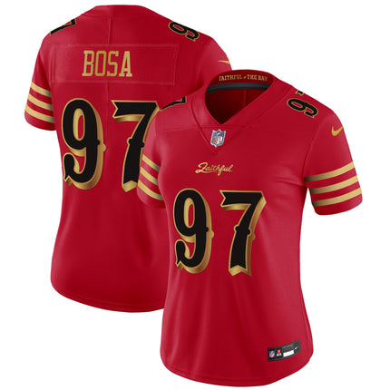 Women's San Francisco 49ers 2025 “Rivalries” Vapor Limited Jersey - All Stitched