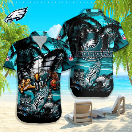Philadelphia Eagles NFL-Hawaiian shirt Q-48184