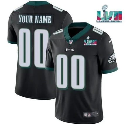 Philadelphia Eagles Players Limited Custom Jersey - Super Bowl LVII Patch