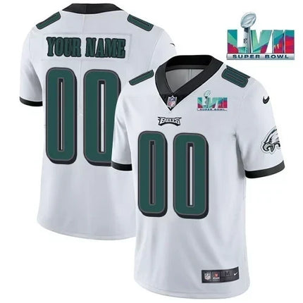 Philadelphia Eagles Players Limited Custom Jersey - Super Bowl LVII Patch