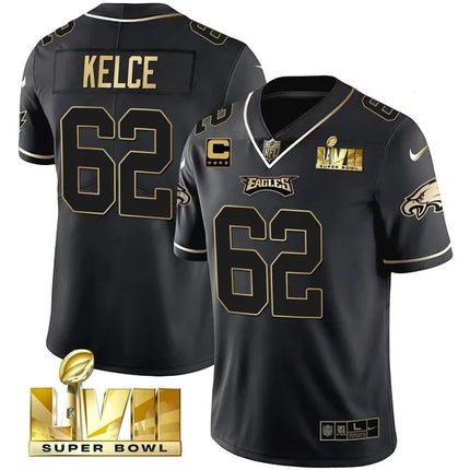 Men's Philadelphia Eagles Super Bowl Vapor Limited Jersey - All Stitched