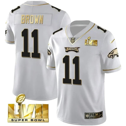 Men's Philadelphia Eagles Super Bowl Vapor Limited Jersey - All Stitched