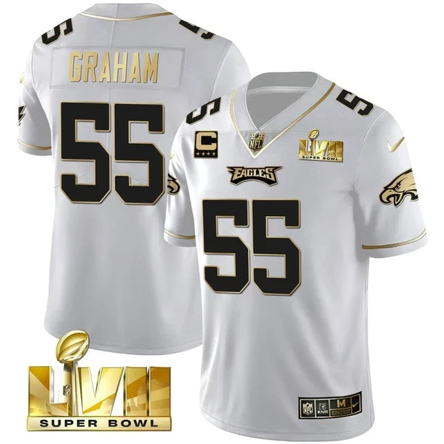 Men's Philadelphia Eagles Super Bowl Vapor Limited Jersey - All Stitched
