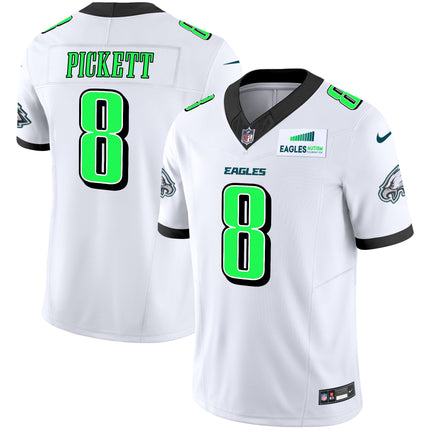Men's Eagles Autism Foundation Patch Vapor Limited Jersey - All Stitched