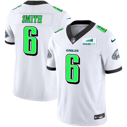 Men's Eagles Autism Foundation Patch Vapor Limited Jersey - All Stitched