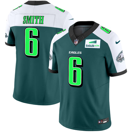 Men's Eagles Autism Foundation Patch Vapor Limited Jersey - All Stitched