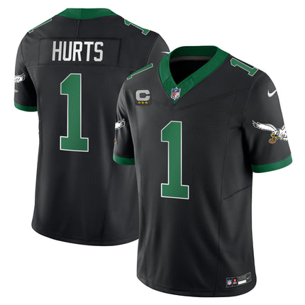 Men's Eagles Throwback Kelly Vapor Limited Jersey - All Stitched
