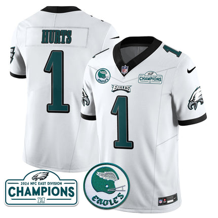 Men's Philadelphia Eagles 2024 NFC East Division Champions Jersey N2 - All Stitched