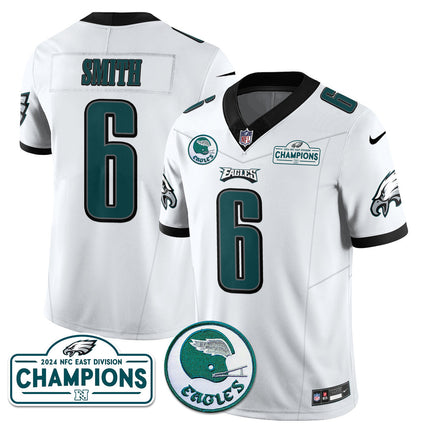 Men's Philadelphia Eagles 2024 NFC East Division Champions Jersey N2 - All Stitched