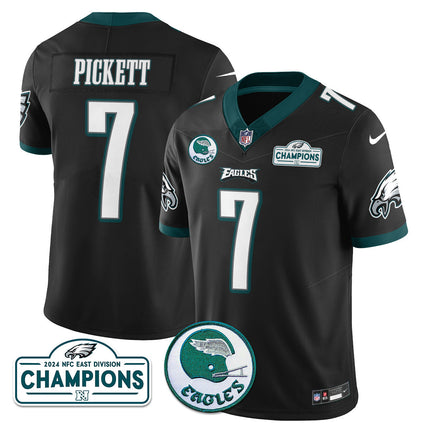 Men's Philadelphia Eagles 2024 NFC East Division Champions Jersey N2 - All Stitched