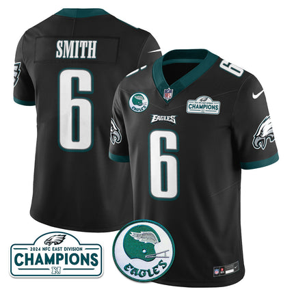 Men's Philadelphia Eagles 2024 NFC East Division Champions Jersey N2 - All Stitched