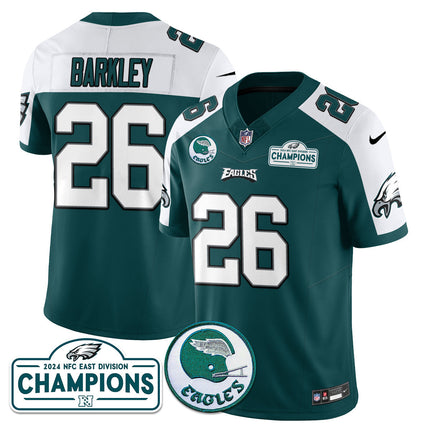 Men's Philadelphia Eagles 2024 NFC East Division Champions Jersey N2 - All Stitched