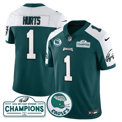 Men's Philadelphia Eagles 2024 NFC East Division Champions Jersey N2 - All Stitched